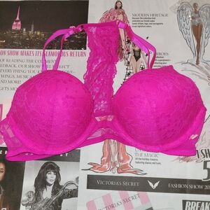 Nwt Pink Brand Bra 34B